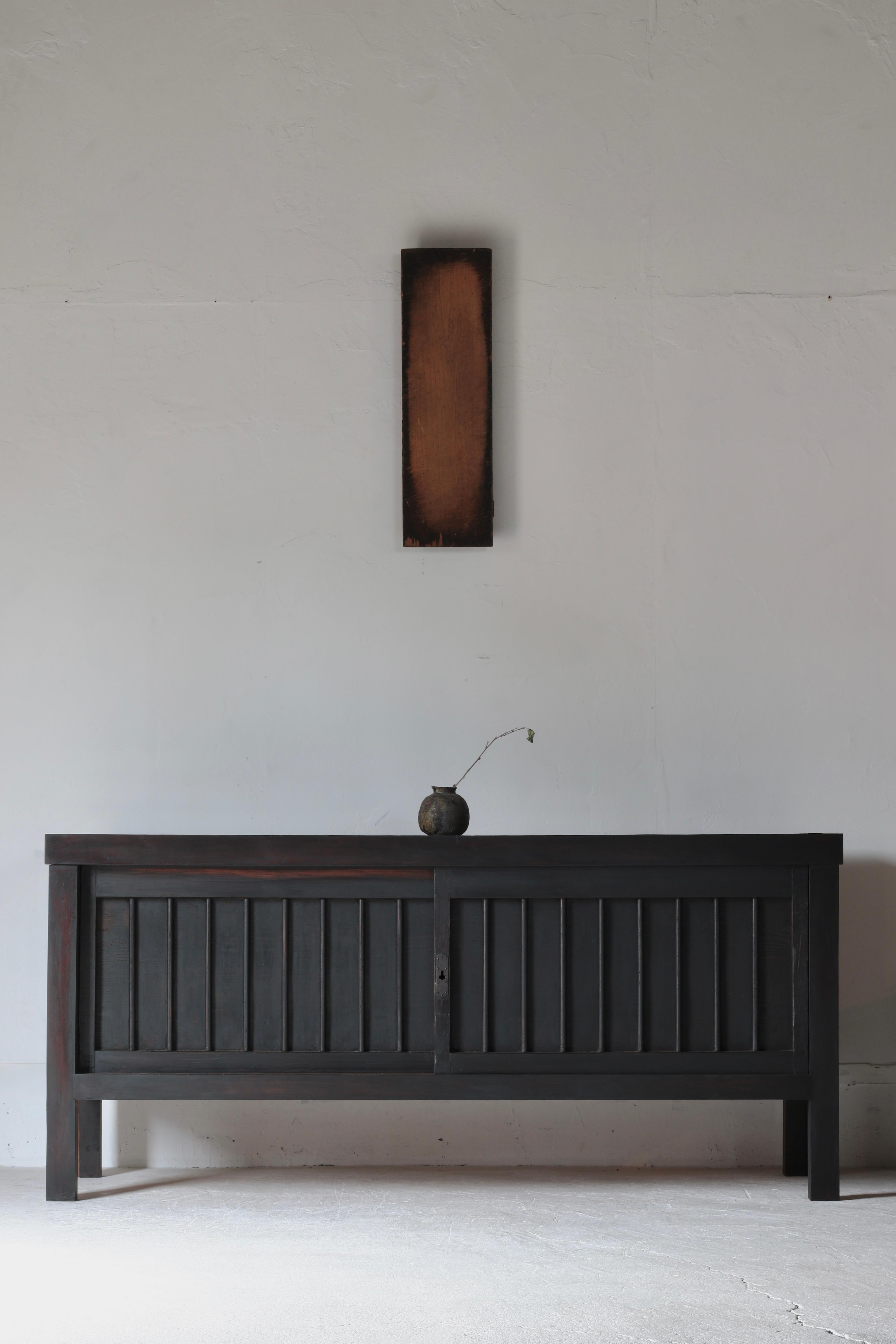 Japanischer antiker Ausstellungstisch / Wanddekoration / 1868-1912er Jahre / Wabi-sabi im Angebot 8