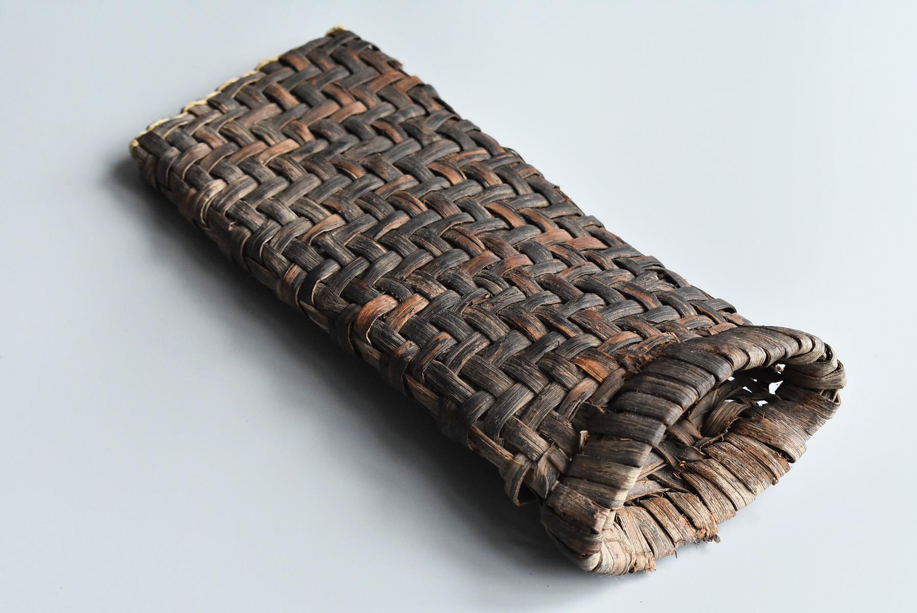Japanese Antique Farming Tools / Vine Knitting Bag / Wall Hanging Flower Case 1