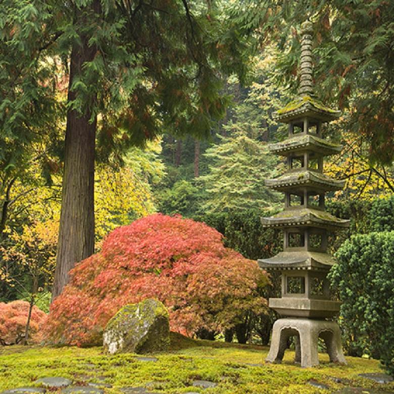 Japanese Tall Antique Five Elements Stone Pagoda- best in class 1