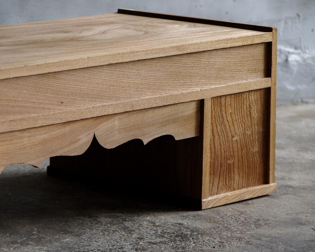 Japanese Antique Floor Writing Desk, Taisho Era (1912-1926), Wabi Sabi 2