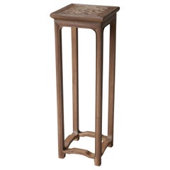 Japanese Antique Flower Stand 1920s-1940s / Side Table Wabi Sabi