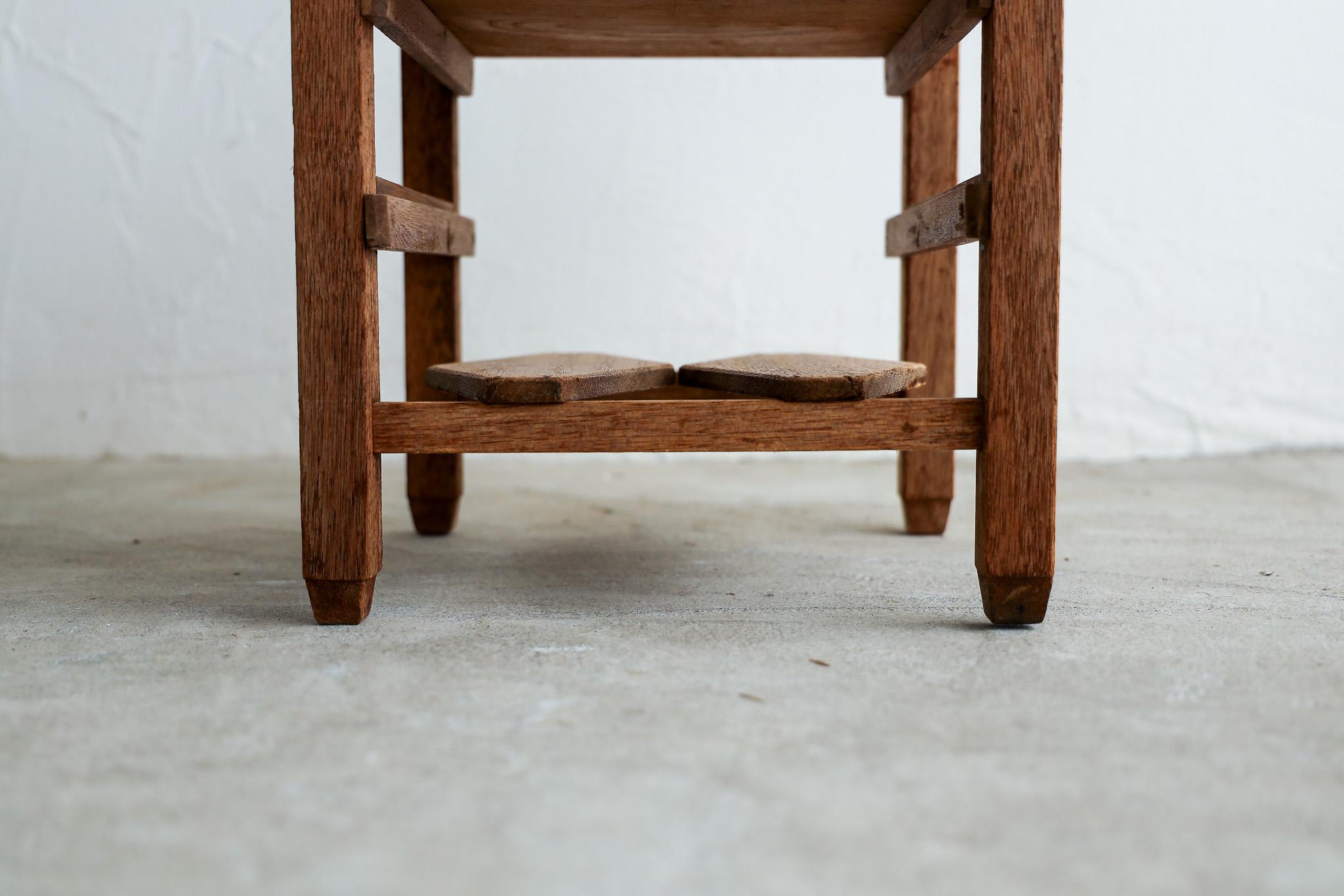 Wood Japanese Antique flower stand Ⅱ , side table