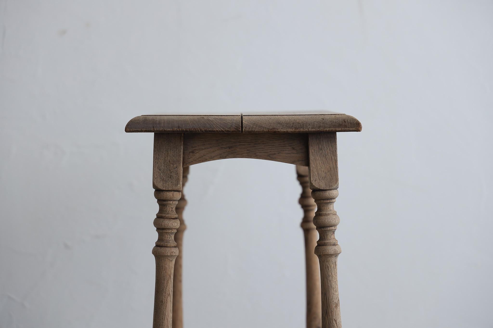 Japanese Antique flower stand, Wabi-Sabi, Japandi For Sale 3