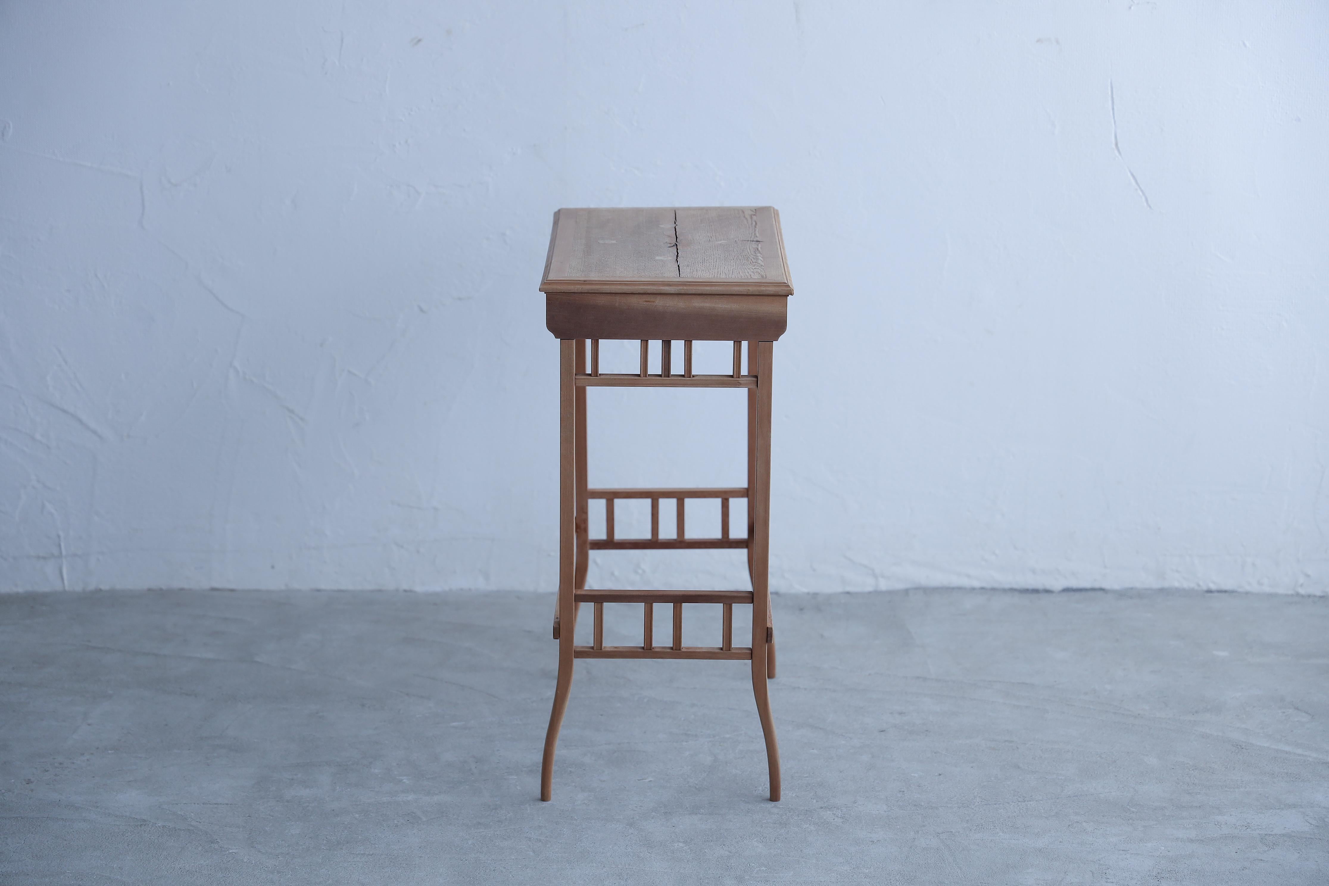 Japanese Antique flower stand, Wabi-Sabi, Japandi For Sale 3