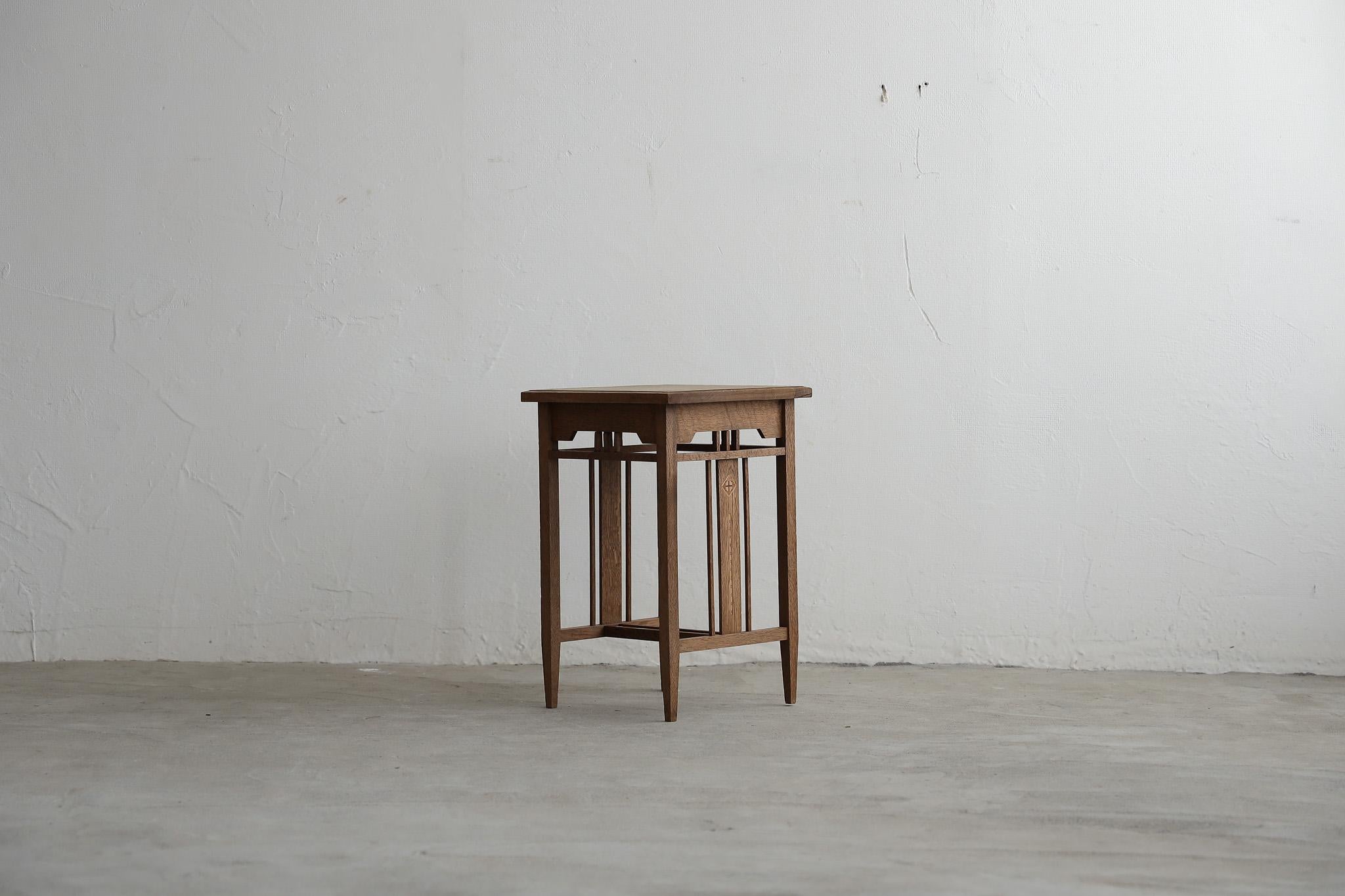 Japanese Antique flower stand, Wabi-Sabi, Japandi For Sale 6