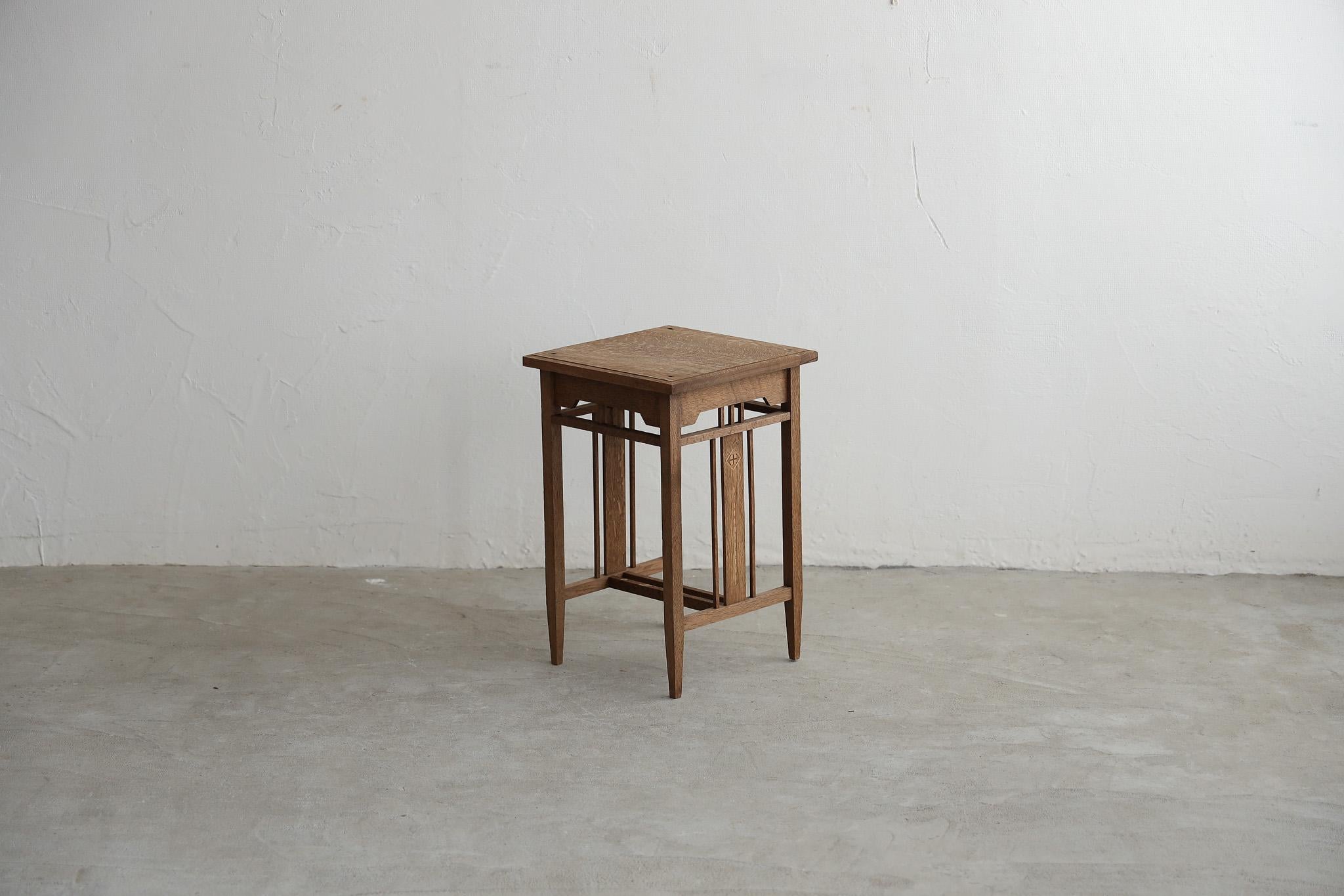 Japanese Antique flower stand, Wabi-Sabi, Japandi For Sale 7