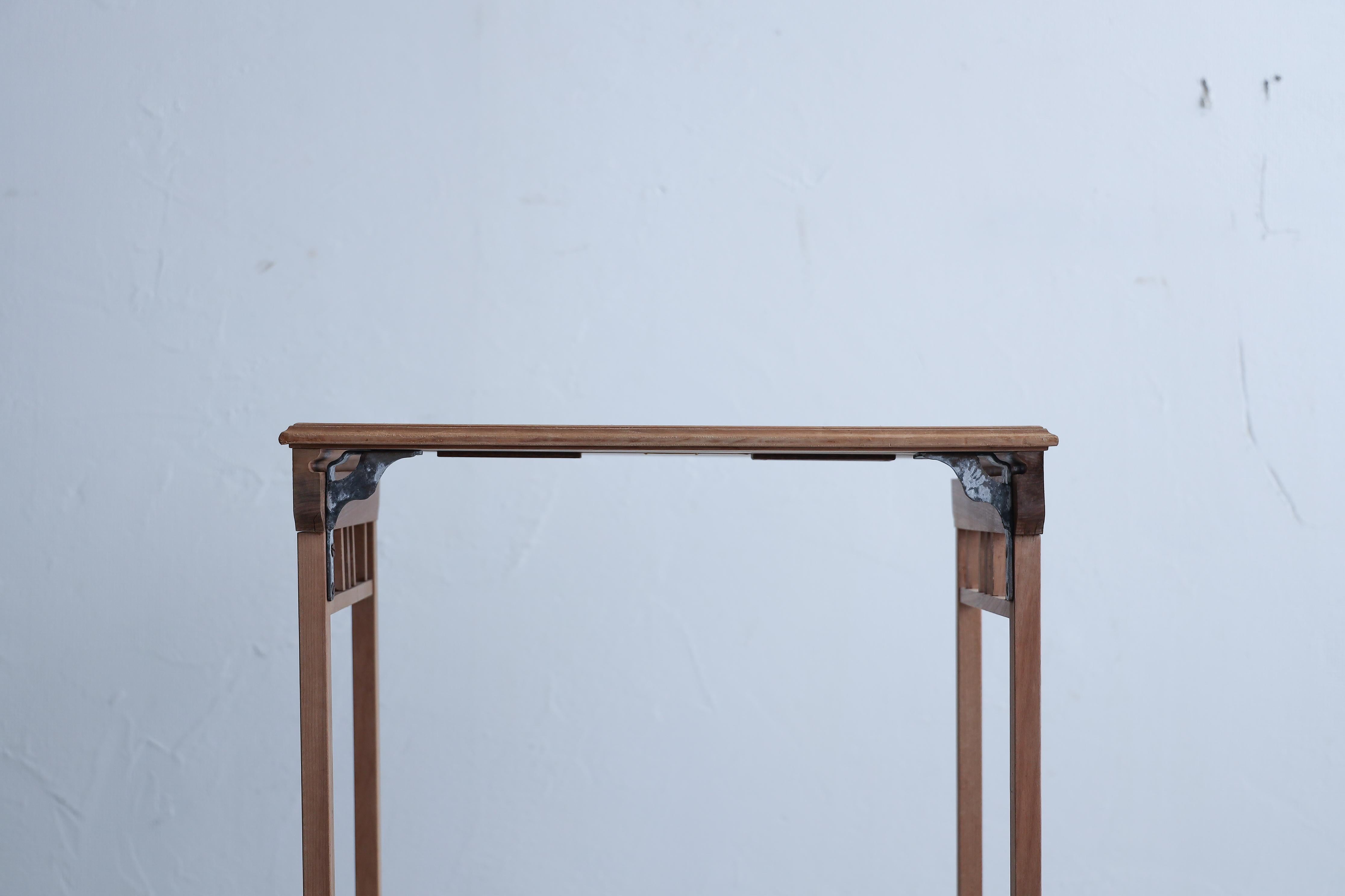 Japanese Antique flower stand, Wabi-Sabi, Japandi For Sale 8