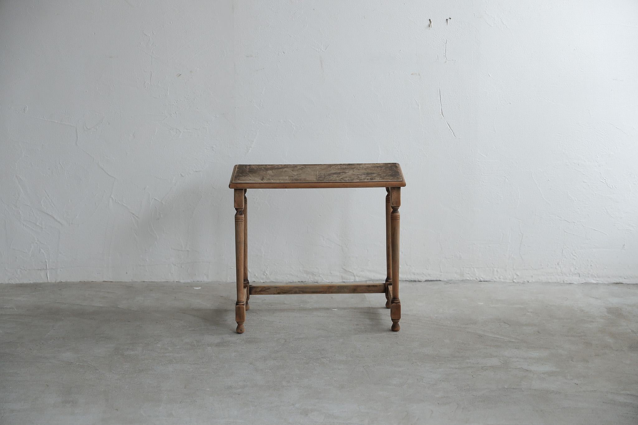 Taisho Japanese Antique flower stand, Wabi-Sabi, Japandi For Sale