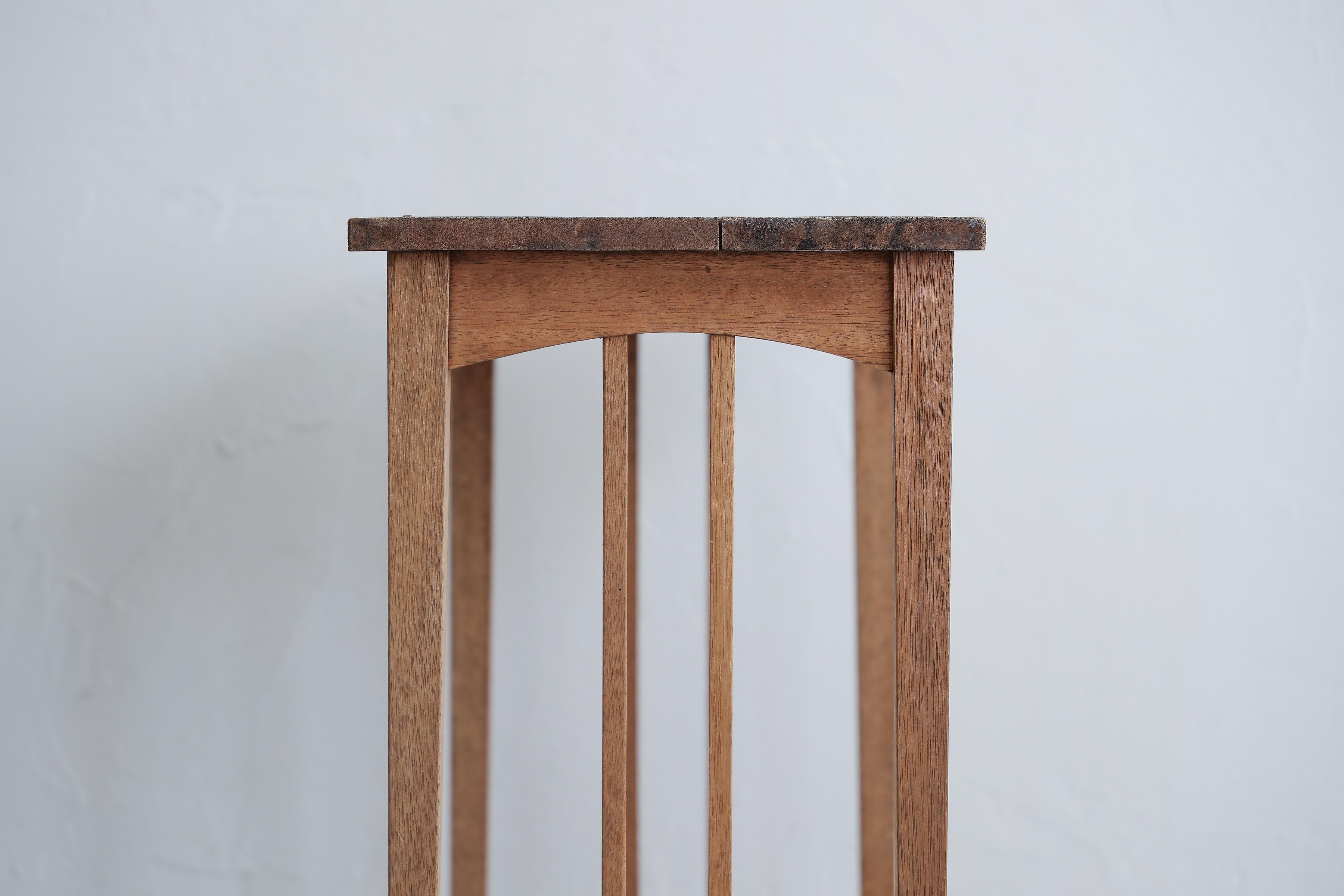 Japanese Antique flower stand, Wabi-Sabi, Japandi For Sale 2
