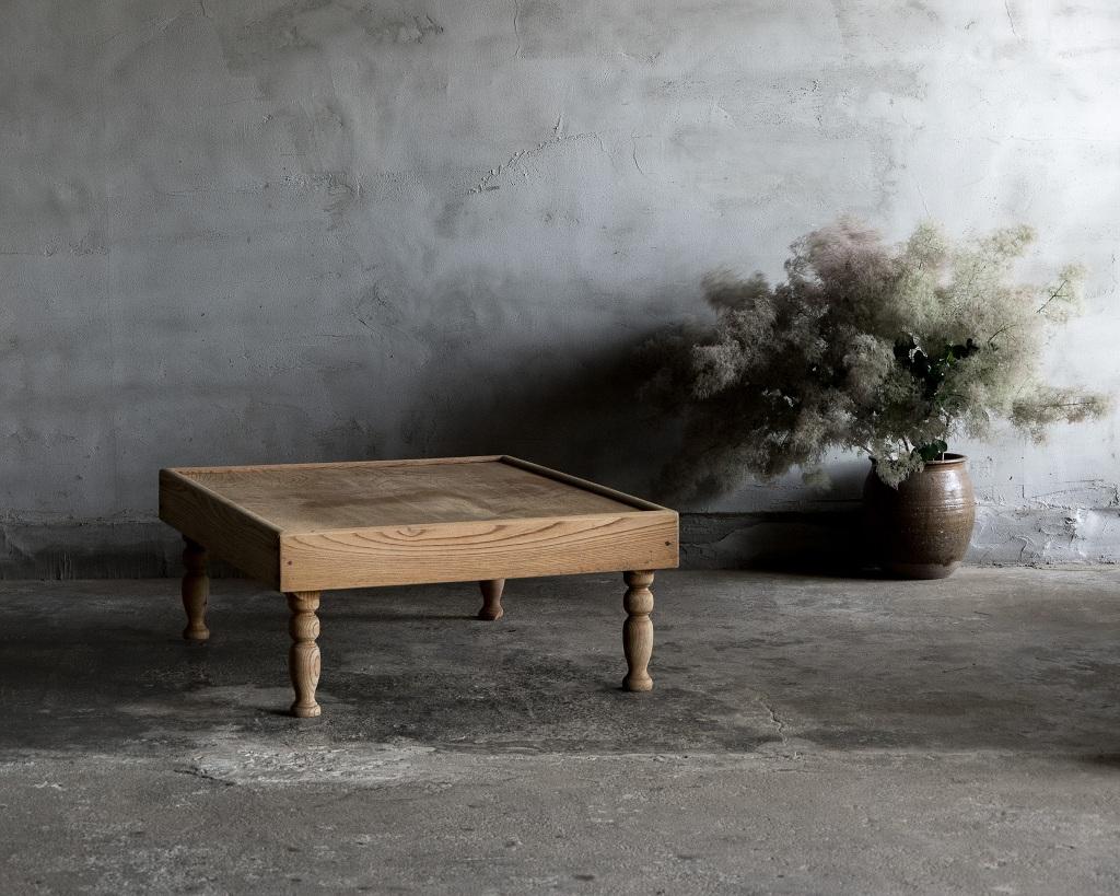 Showa Japanese Antique Folding Low Table 