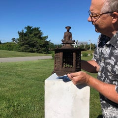 Japanese Antique Folk Art Kappa Lantern