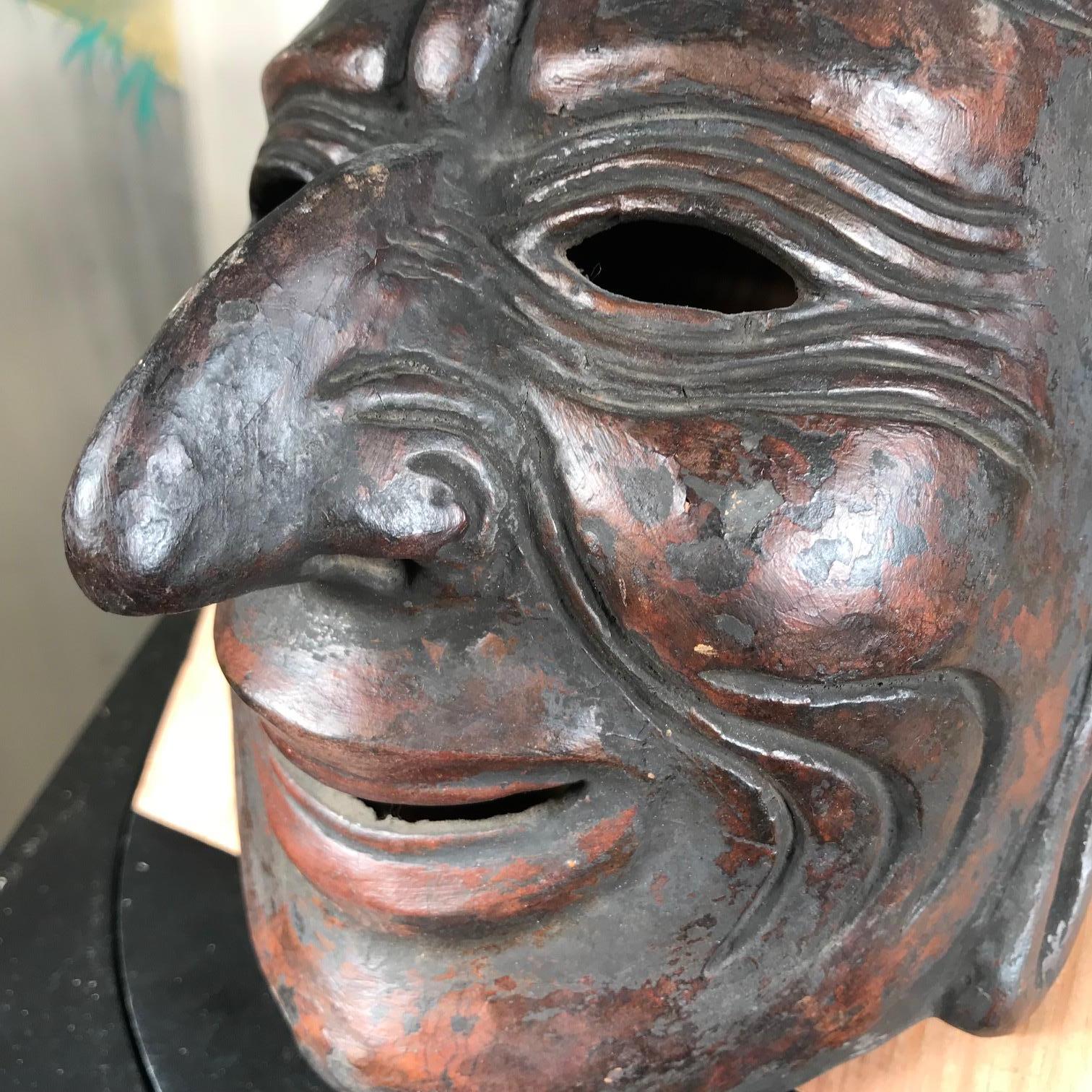 antique japanese mask