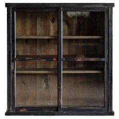 Japanese Antique Glass Sliding Cabinets, Taisho Era
1912-1926
, Wabi Sabi