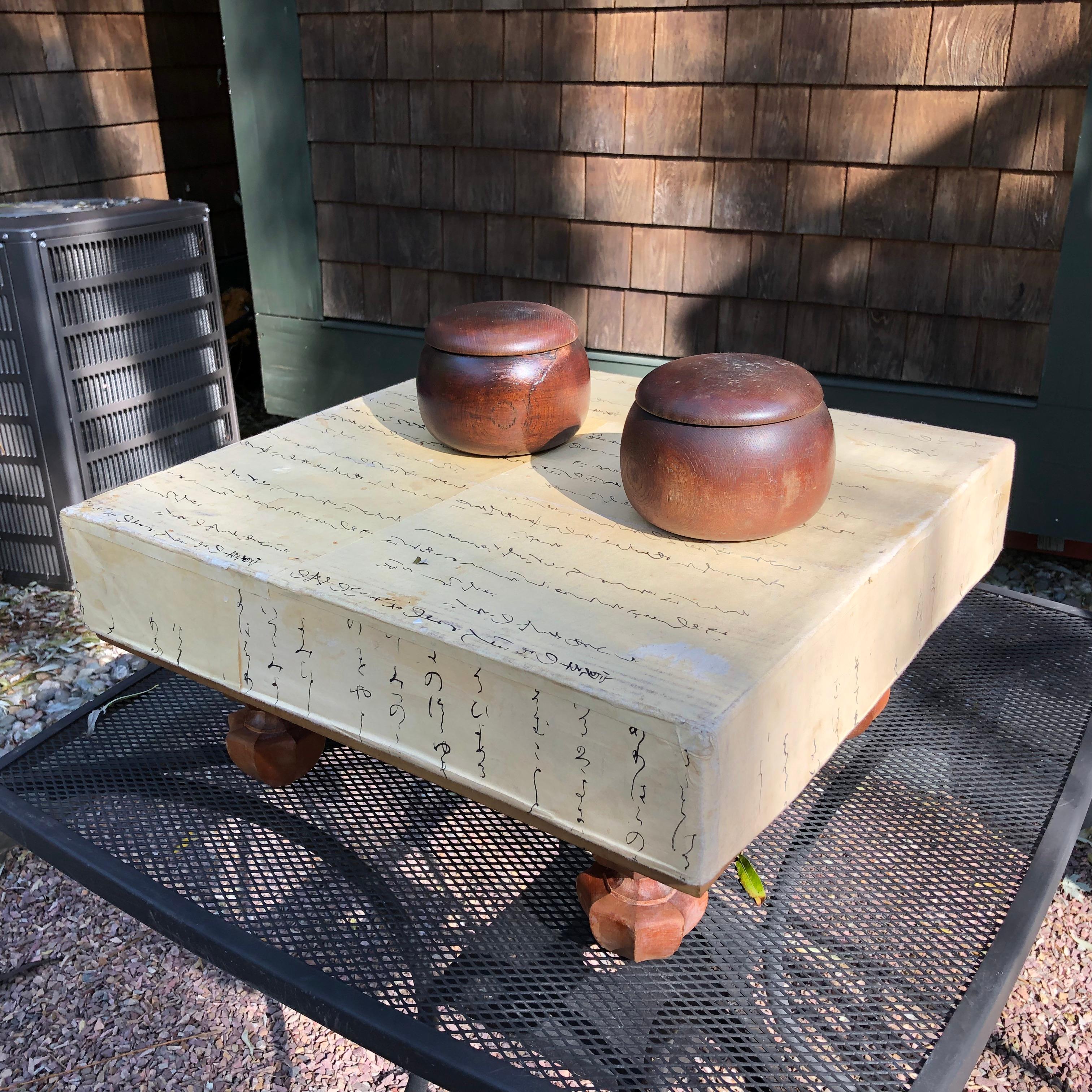 Japanese Antique GO Game Complete Set Original  1915 3