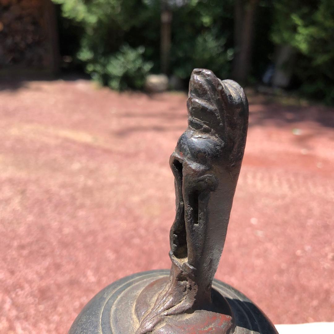 Hand-Crafted Japanese Antique Hand Cast Bronze 