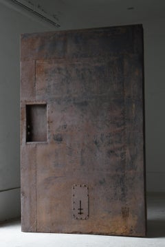 Japanese Antique Huge Door 1800s-1860s/Architecture Wabi-Sabi Gates
