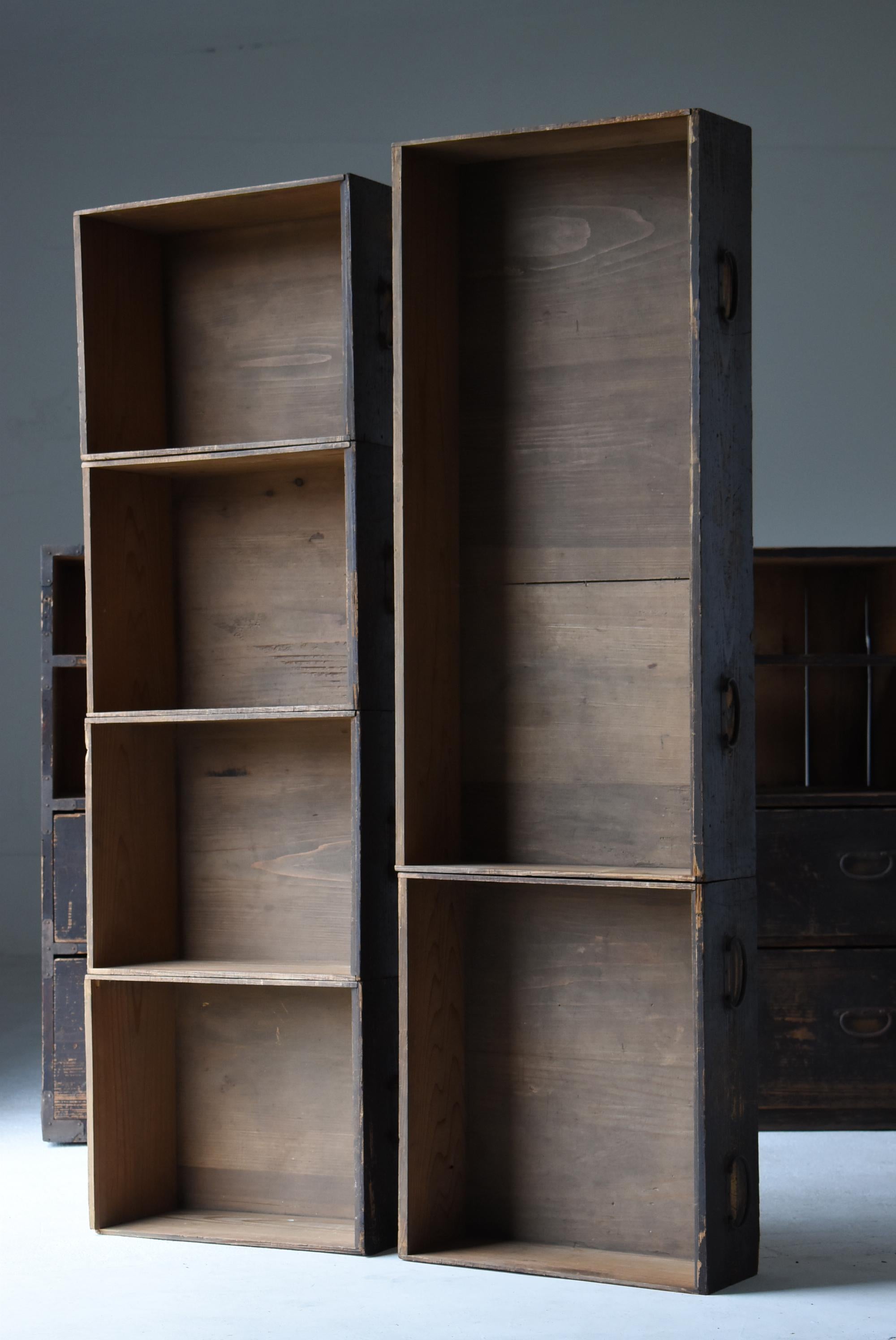 Japanese Antique Huge Drawer 1860s-1900s / Sideboard Tansu Wabi Sabi 4