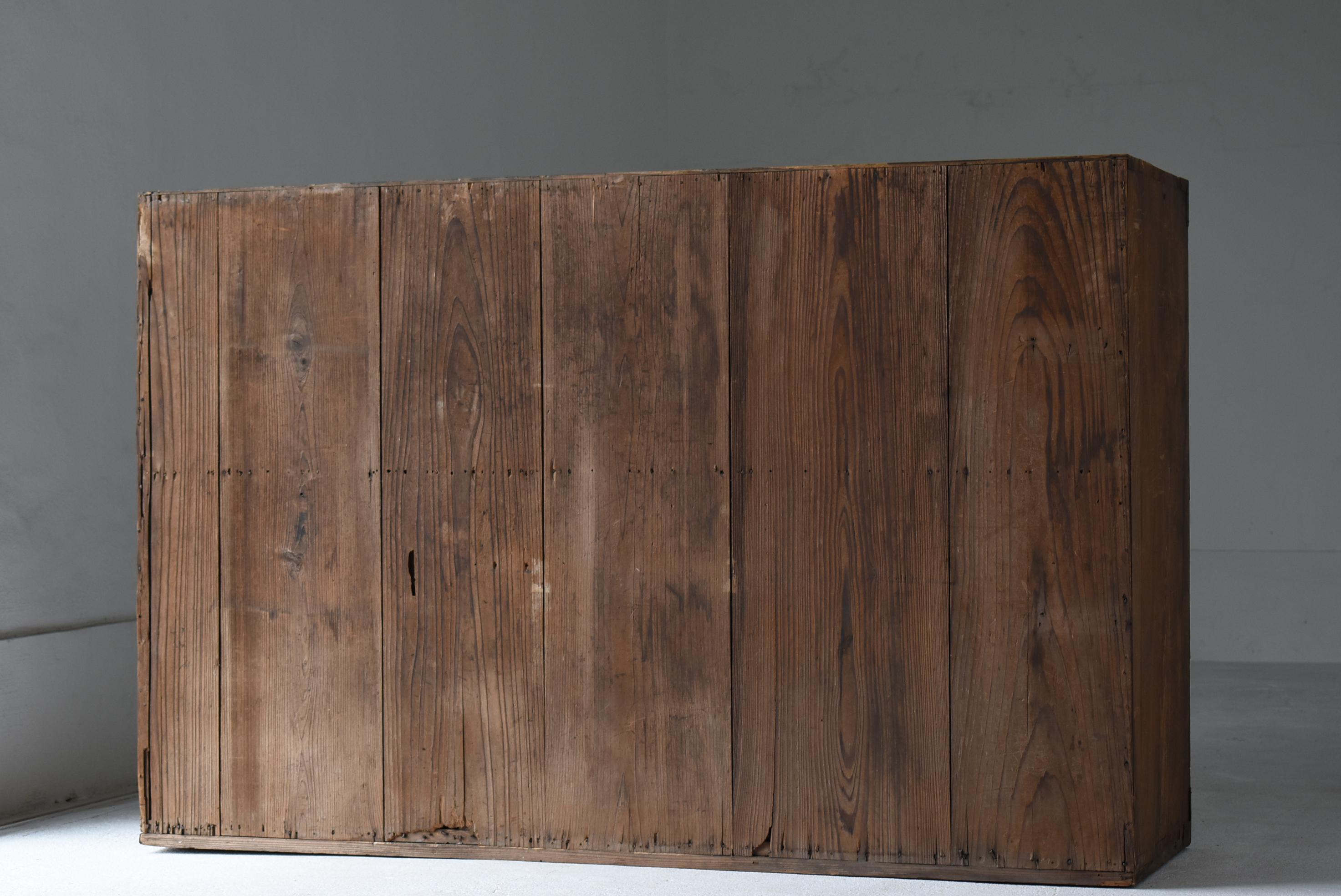 Japanese Antique Huge Drawer 1860s-1900s / Sideboard Tansu Wabi Sabi 6