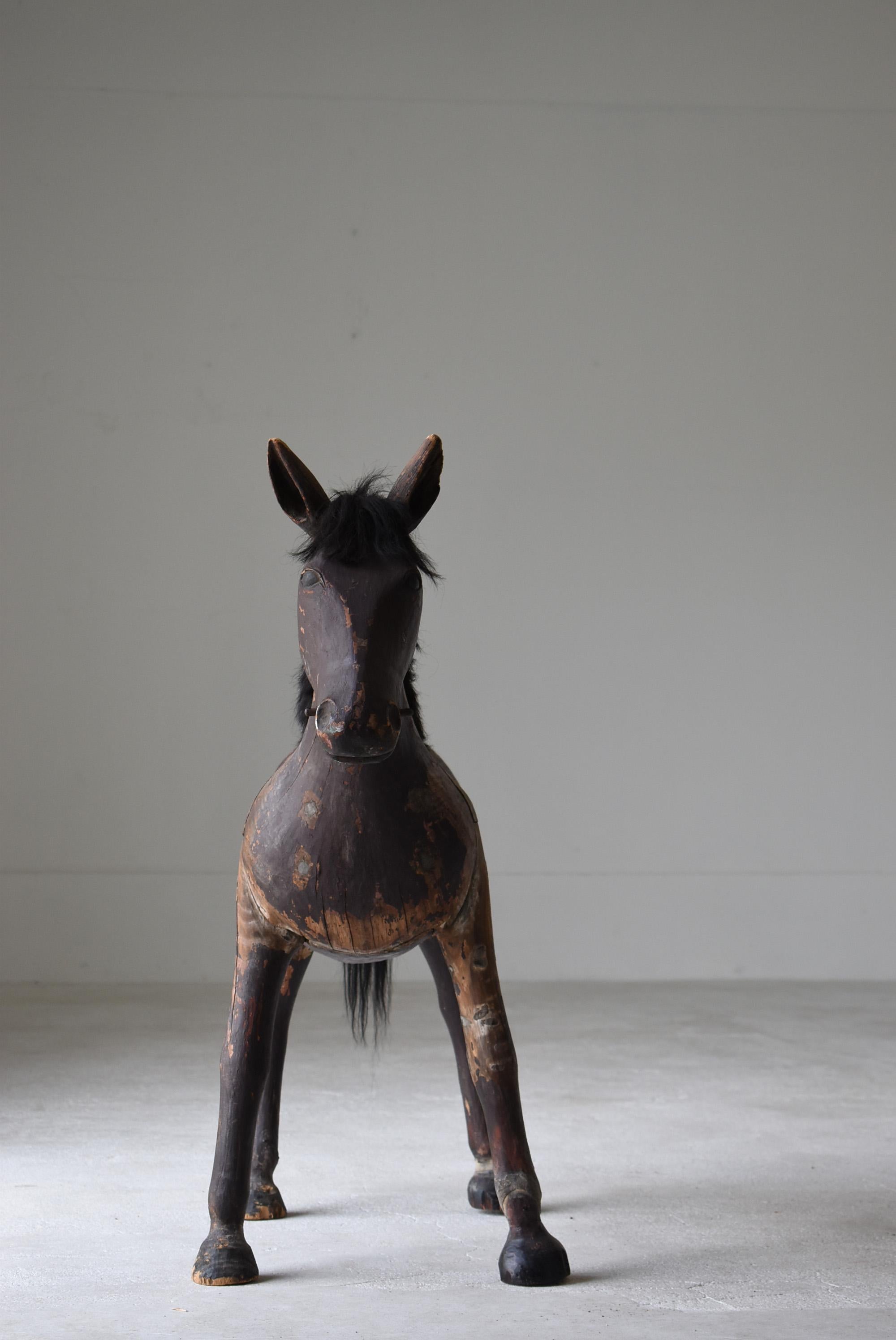 Japanese Antique Huge Horse 