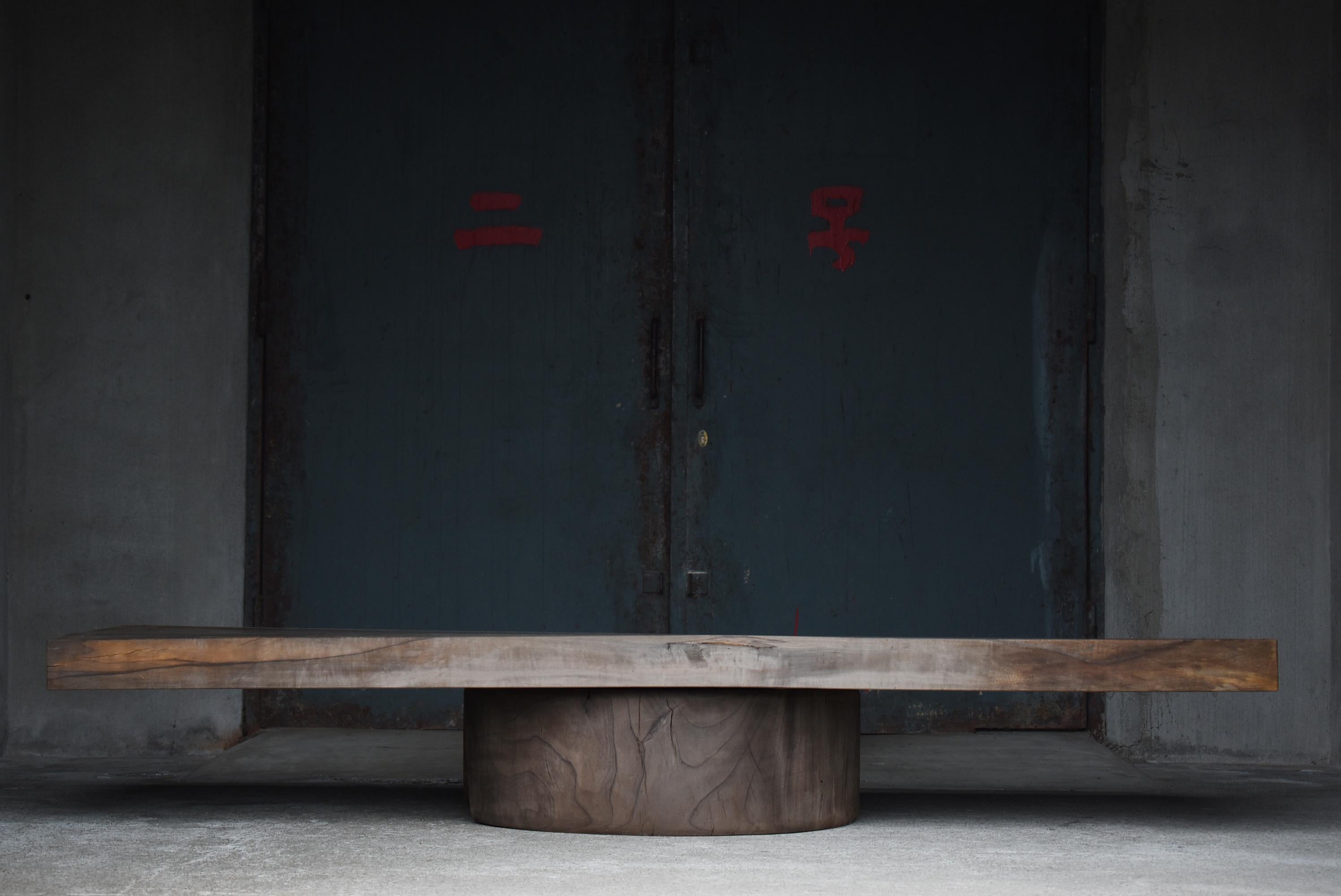 Mesa baja japonesa antigua 1900-1940 / Mesa de sofá Wabi Sabi en venta 3