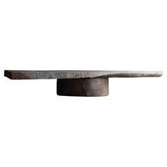 Japanese Antique Huge Low Table 1900s-1940s / Sofa Table Wabi Sabi