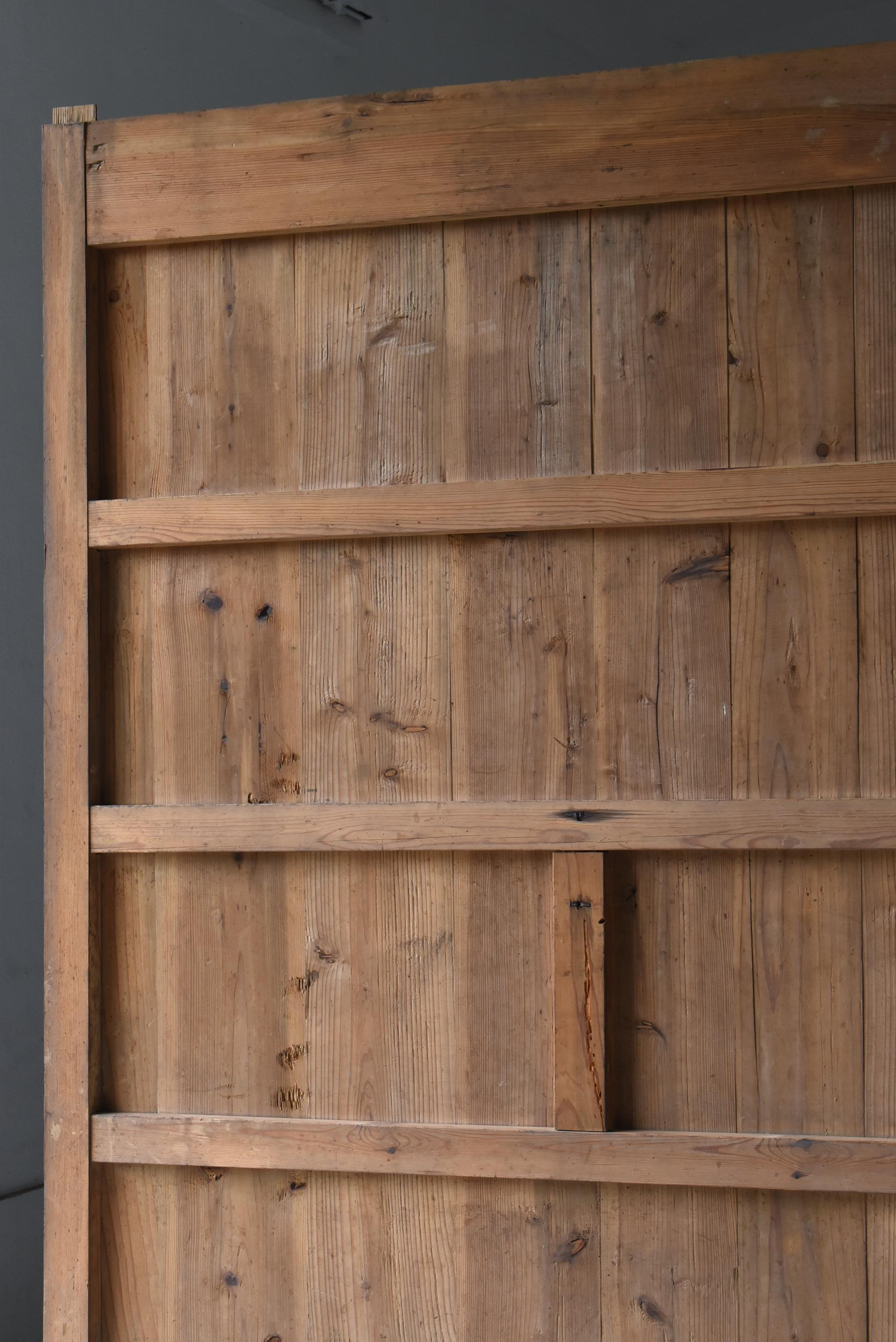 Enorme puerta corredera japonesa antigua o decoración mural 1860-1900 / Wabi Sabi en venta 4