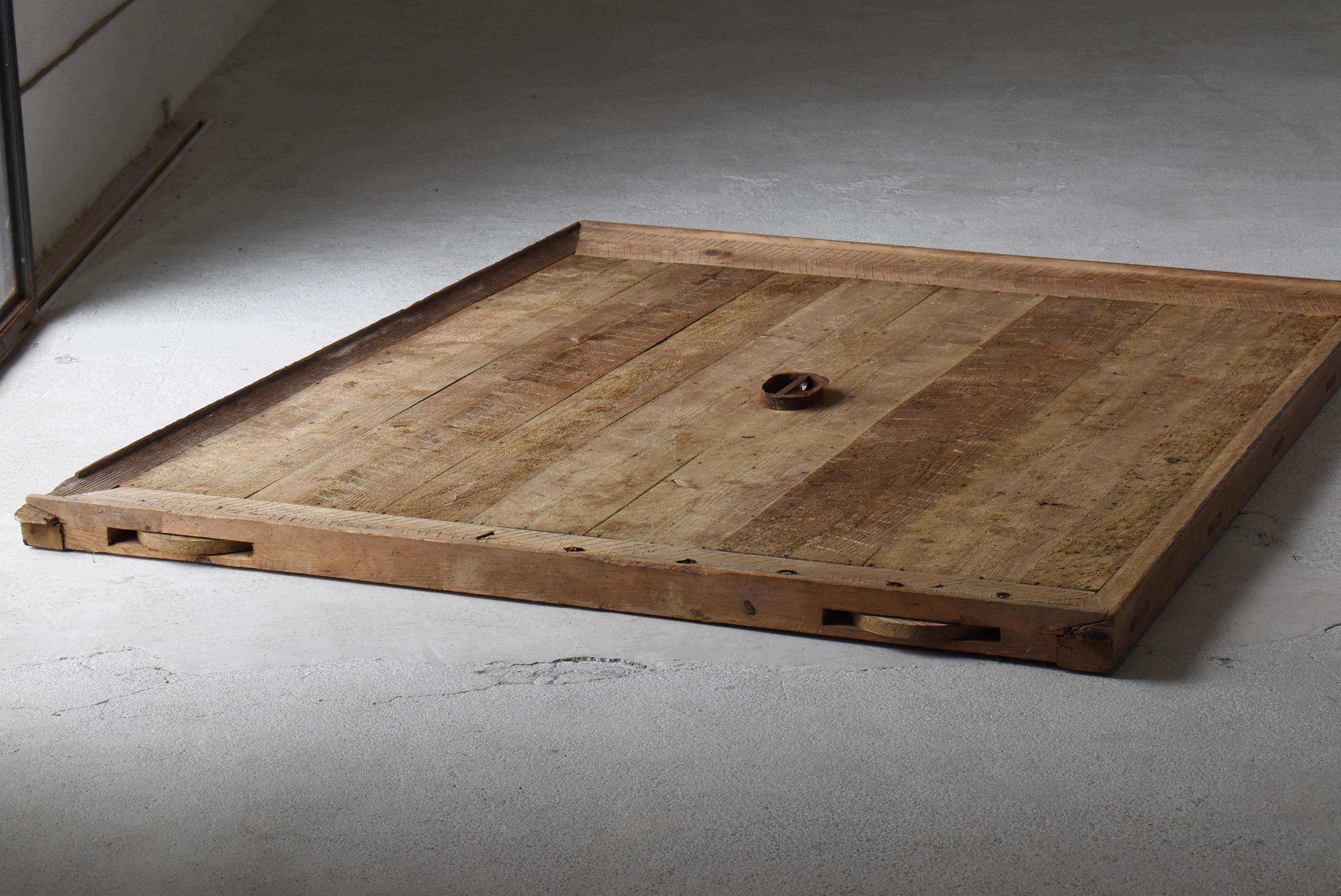 Enorme puerta corredera japonesa antigua o decoración mural 1860-1900 / Wabi Sabi en venta 6