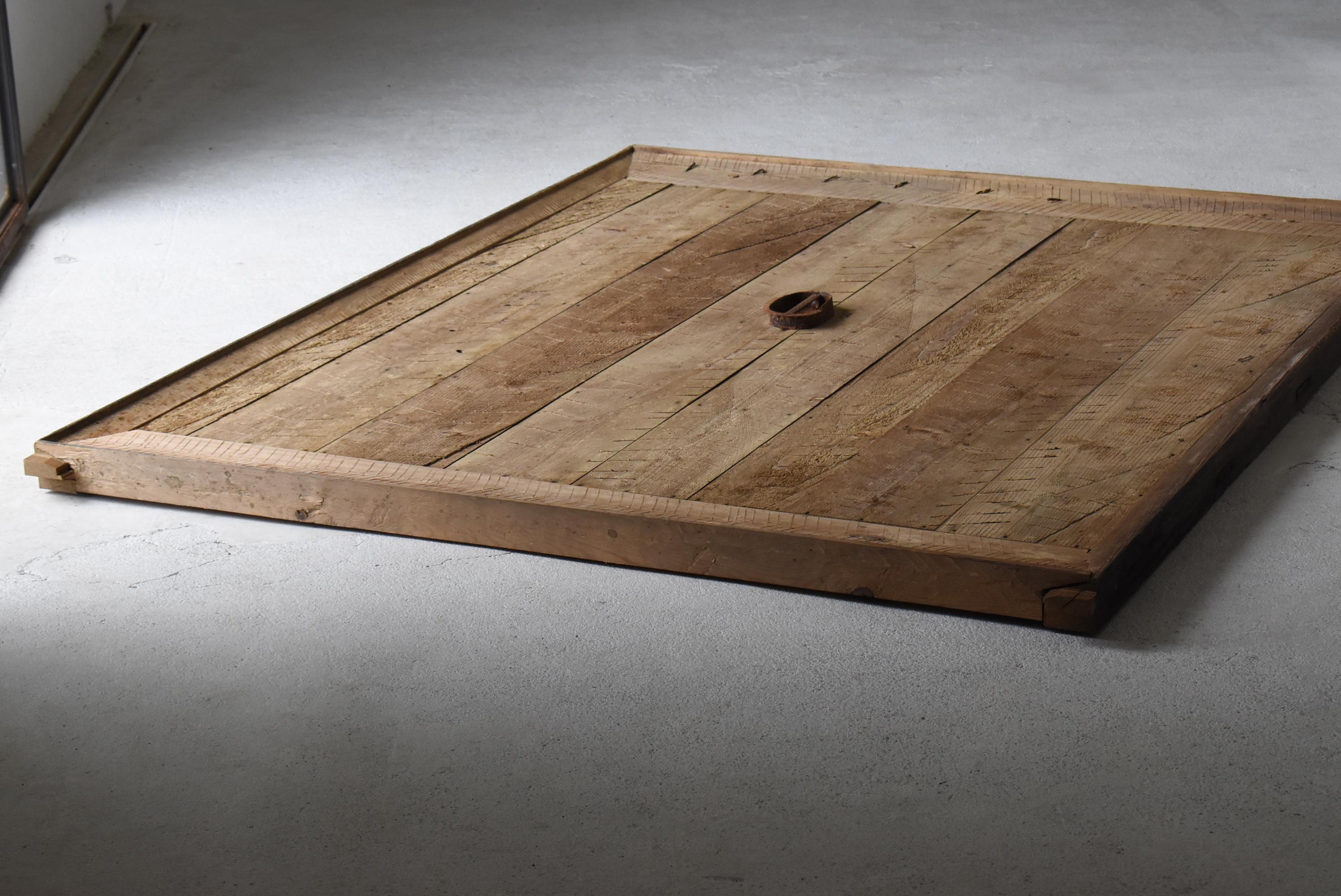 Enorme puerta corredera japonesa antigua o decoración mural 1860-1900 / Wabi Sabi en venta 9