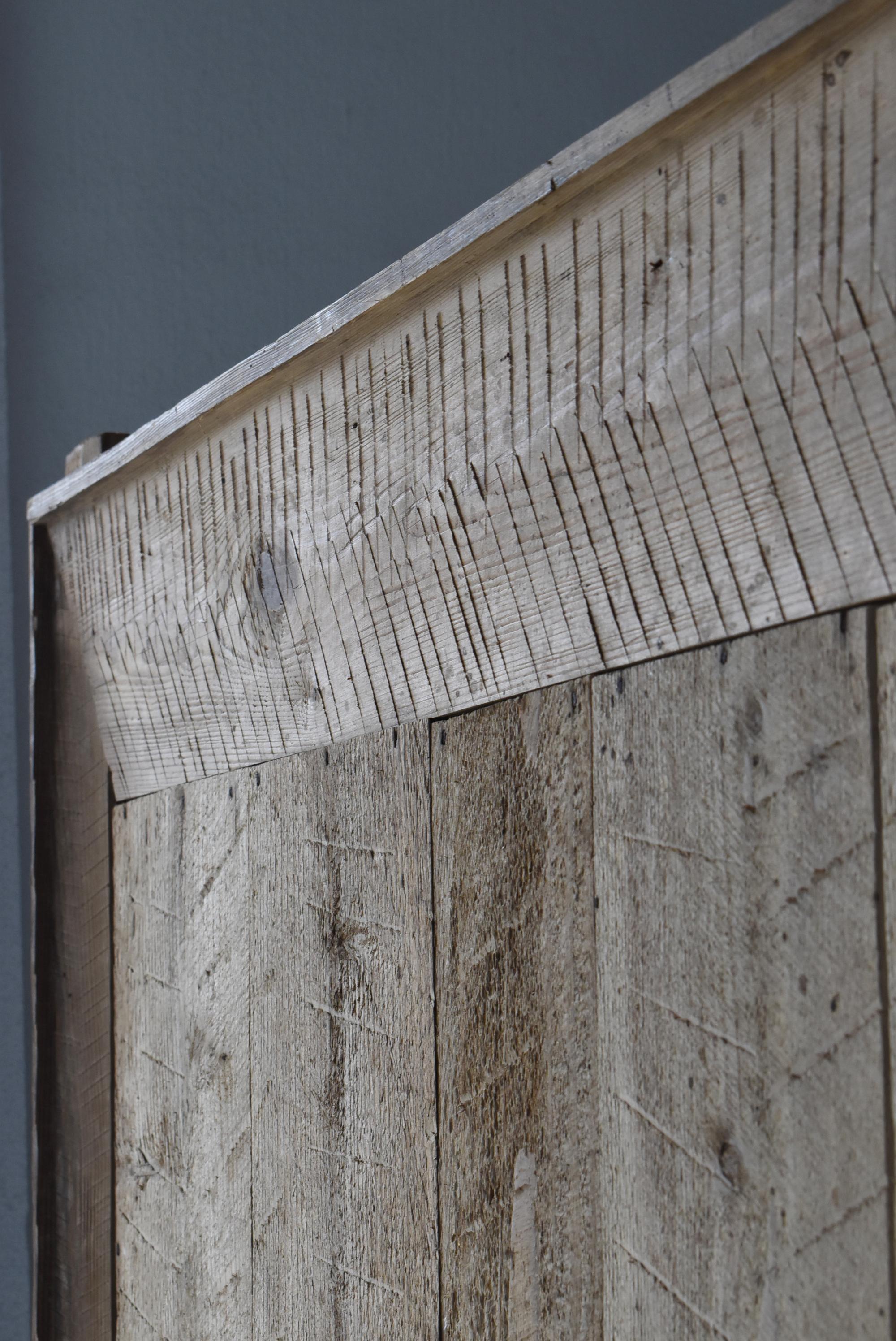 Enorme puerta corredera japonesa antigua o decoración mural 1860-1900 / Wabi Sabi en venta 1