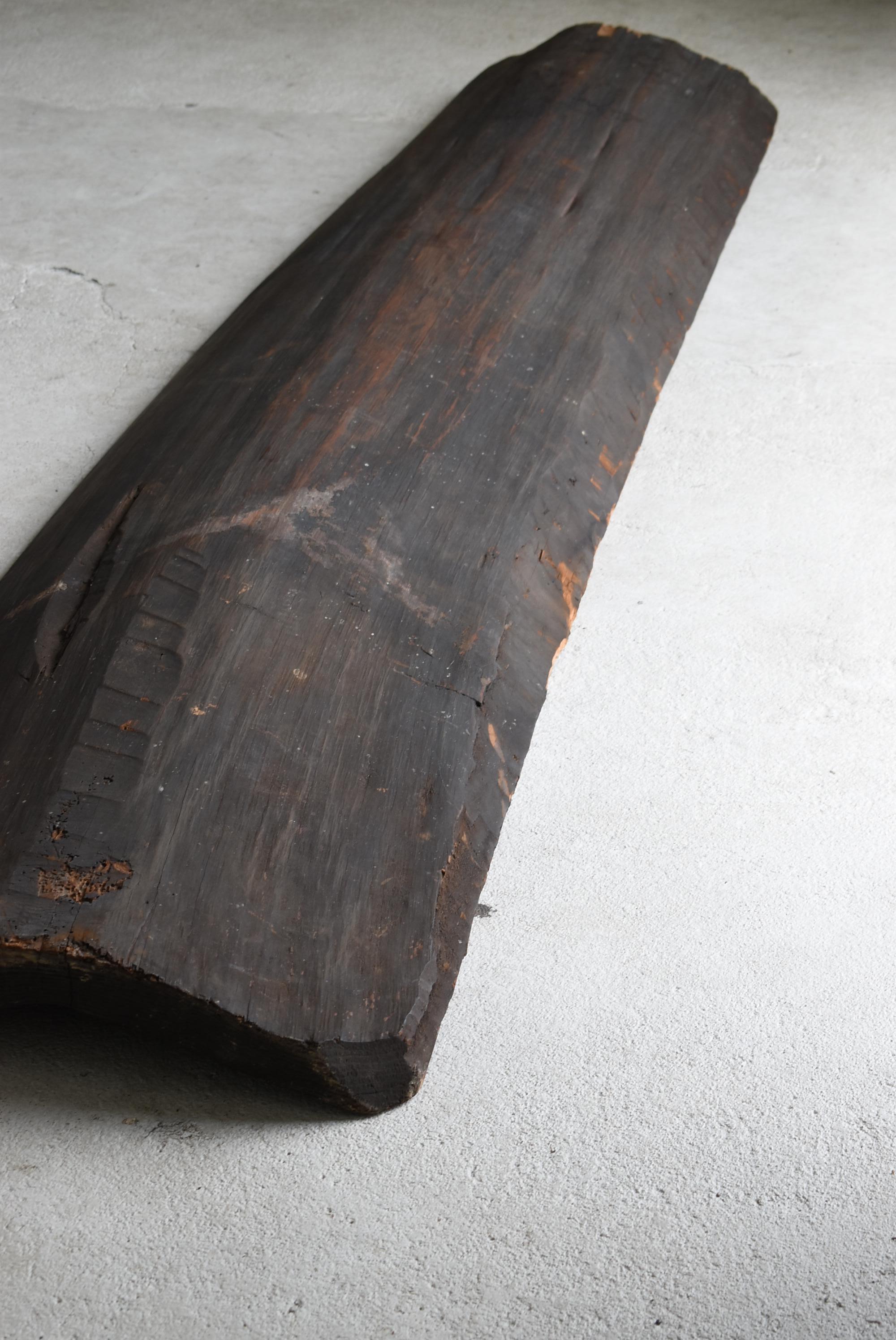 Japanische antike große Holzschale 1800er-1860er Jahre / Wabi Sabi Objekt Mingei  im Angebot 13