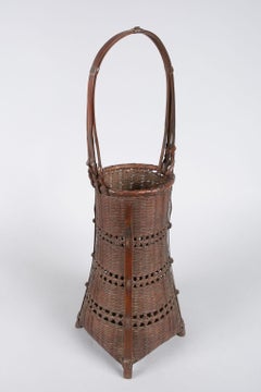Japanese Antique Ikebana (Flower Arranging Basket)