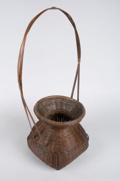 Japanese Antique Ikebana (Flower Arranging Basket)