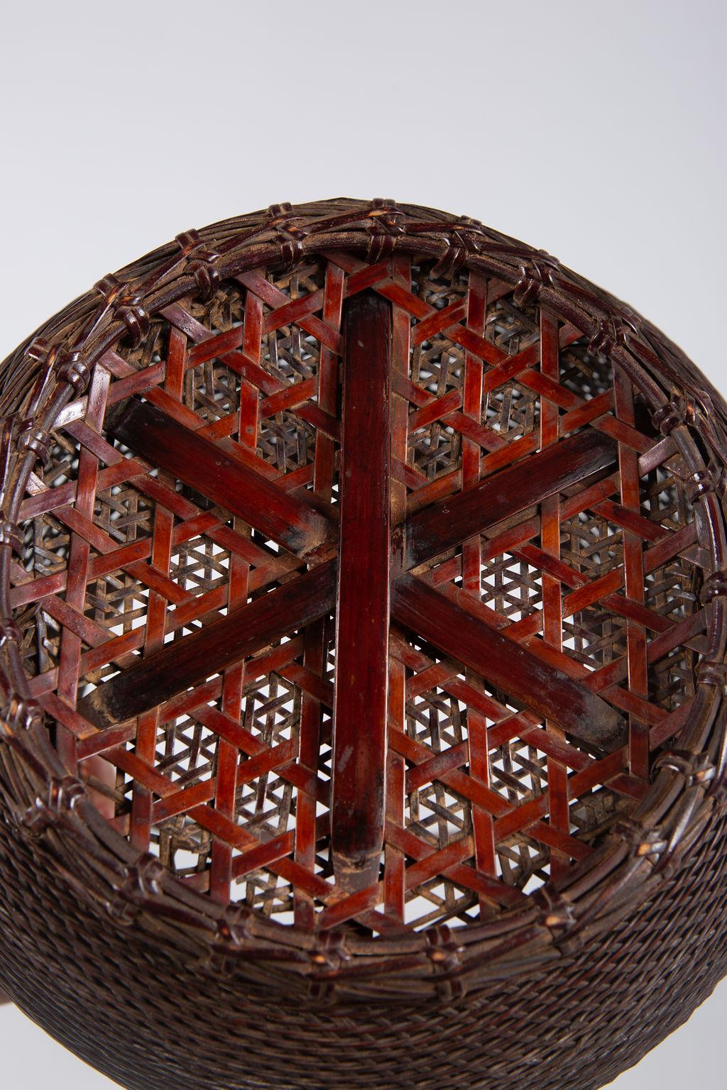 Japanese Antique Ikebana (Flower Arranging Basket) 2