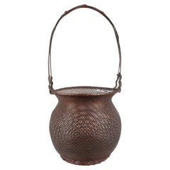 Ikebana japonés antiguo (Cesta para arreglos florales)