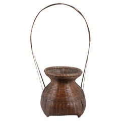 Japanese Antique Ikebana (Flower Arranging Basket)