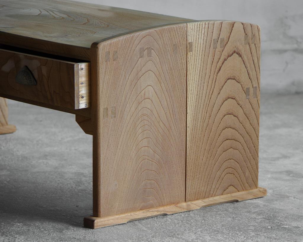 Japanese Antique, Japanese-style writing desk, Early Showa Period(1926-) 1