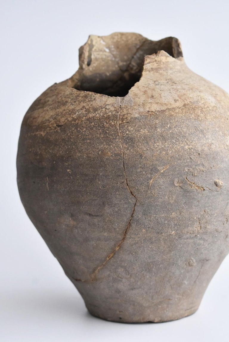 Japanese Antique Jar / 12th-13th Century 