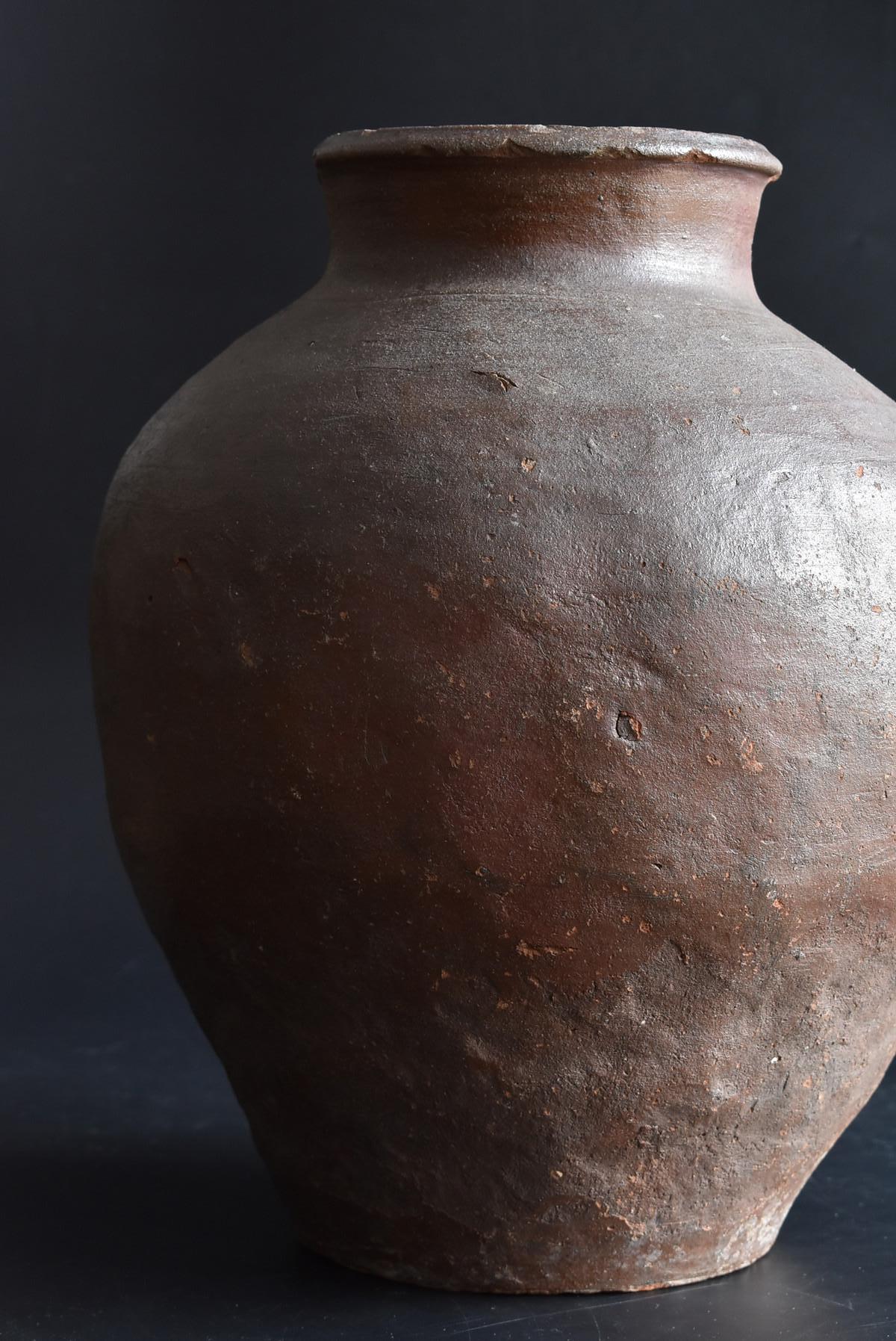 Japanese Antique Jar 1400s-1500s / Antique Vase 'Tokoname' / Wabi-Sabi Art 8