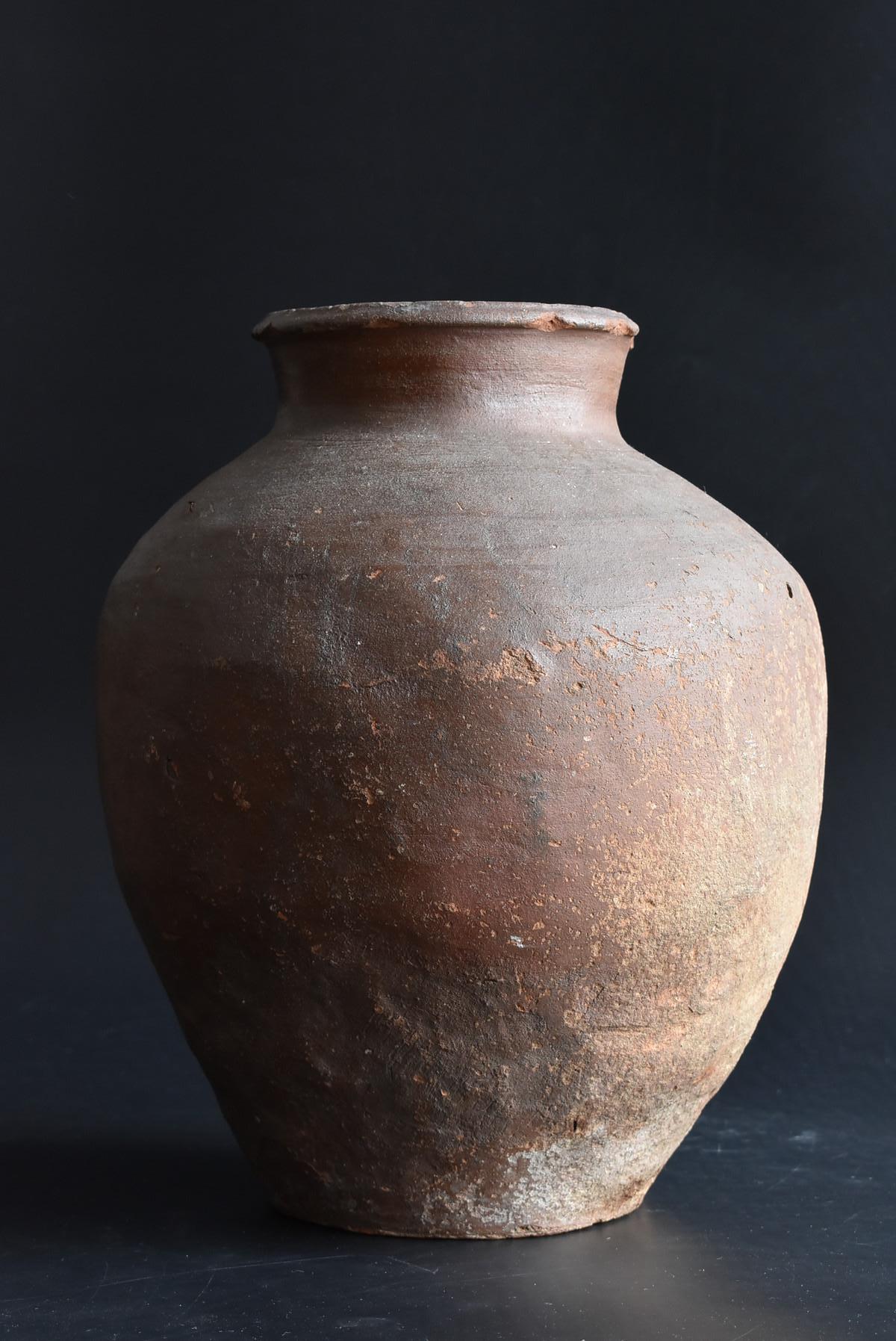 Japanese Antique Jar 1400s-1500s / Antique Vase 'Tokoname' / Wabi-Sabi Art 1