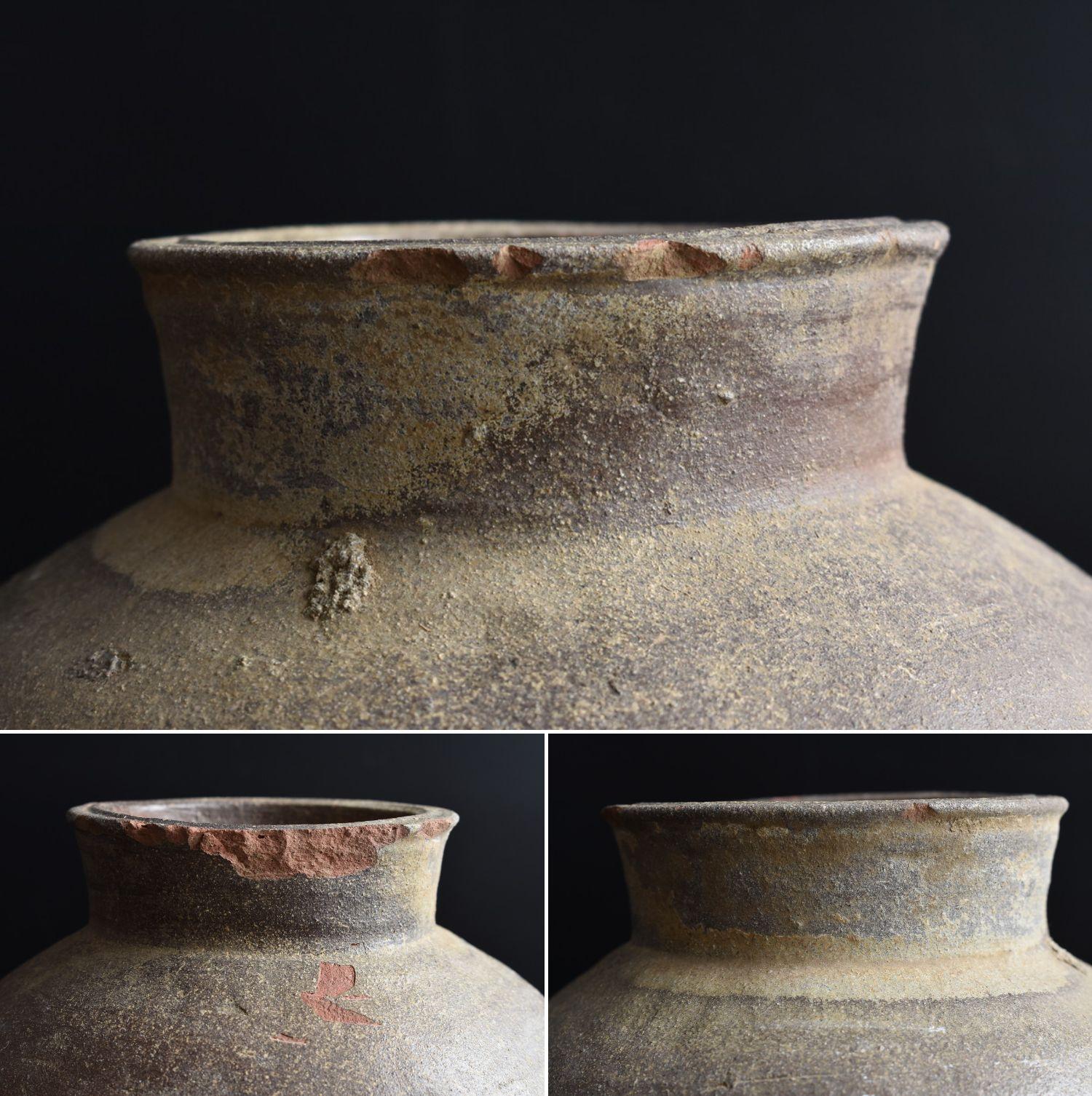 Japanese Antique Jar 1400s-1500s / Antique Vase 'Tokoname' / Wabi-Sabi Tsubo 4