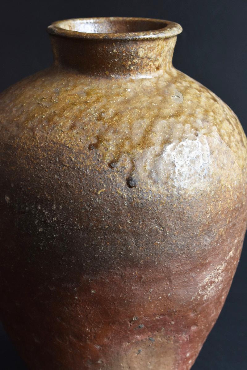 Japanese Antique Jar 1400s-1500s / Vase with Beautiful Natural Glaze 'Tokoname' 7