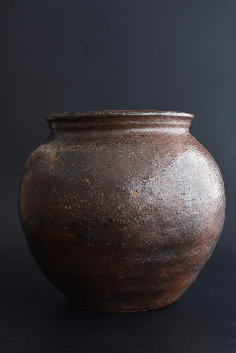 Pottery Japanese Antique Jar 