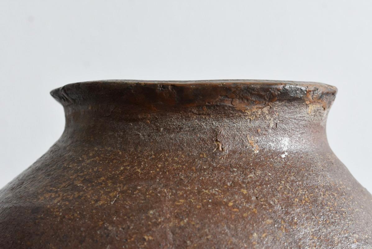 Japanese Antique Jar / Tokoname-Ware / 1500s / Jar of Natural Glaze / Mingei 2