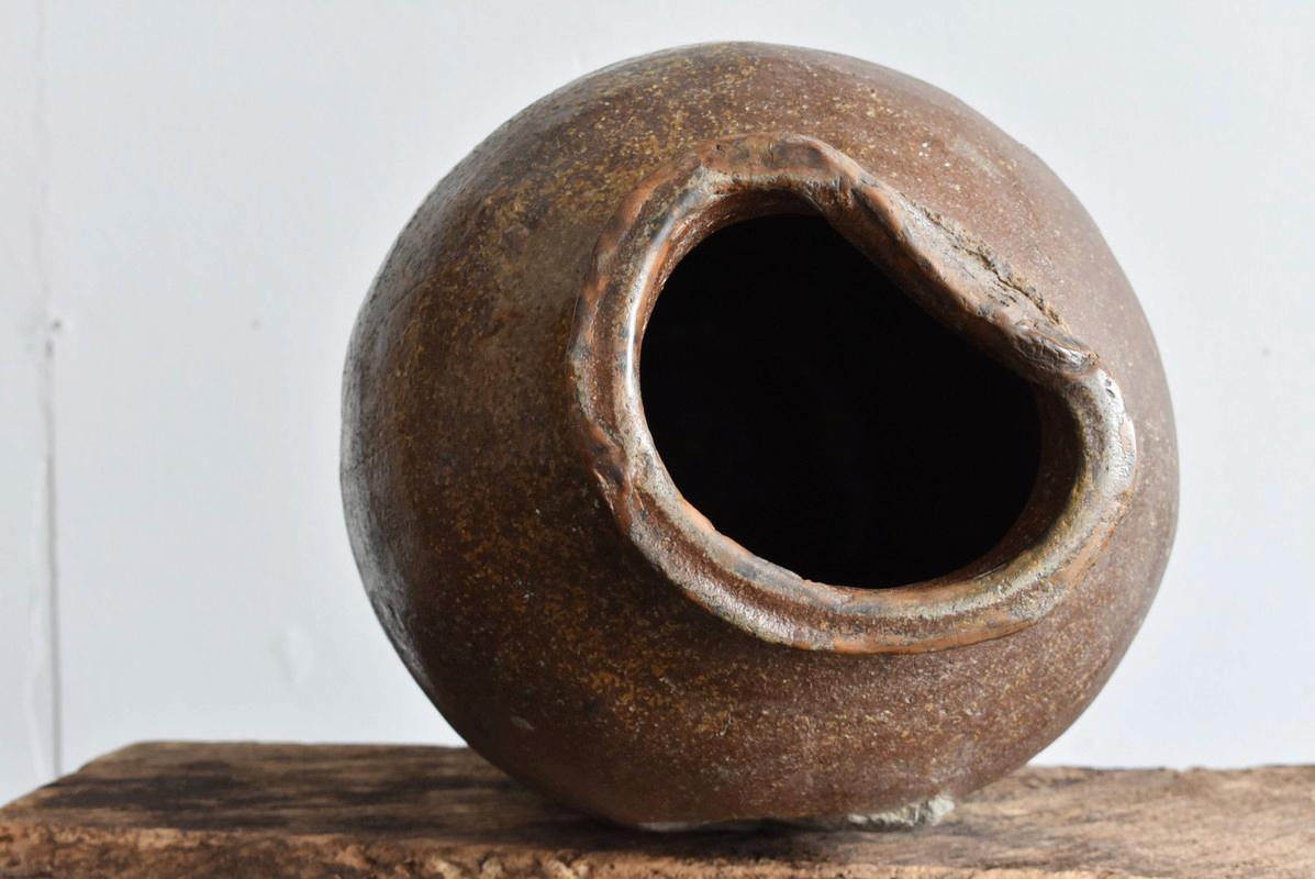 Japanese Antique Jar / Tokoname-Ware / 1500s / Jar of Natural Glaze / Mingei 3