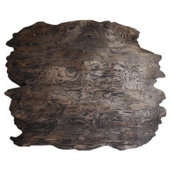 Jindai Antiguo Japonés de Cedro de 1860-1900 / Decoración Abstracta de Pared Wabi Sabi