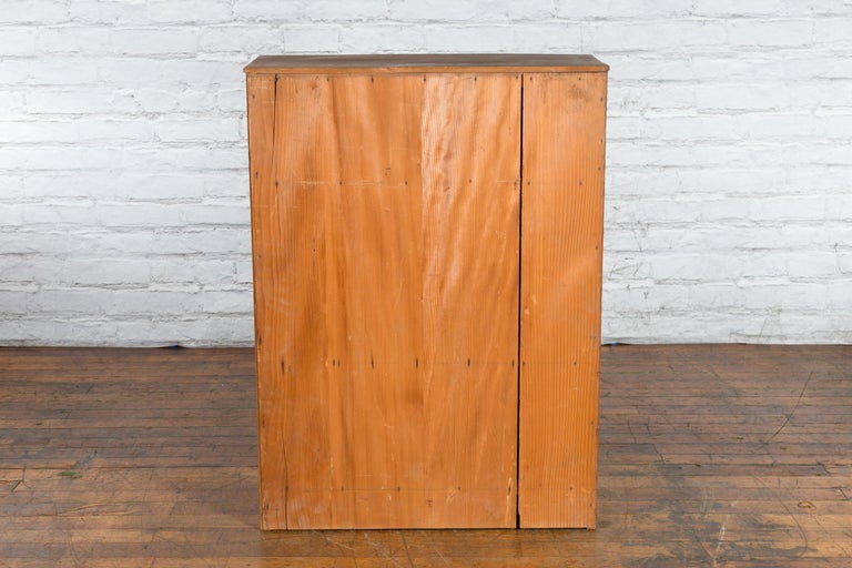 Japanese Antique Kitchen with Sliding Doors, Rattan and Glass