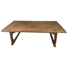 Japanese Antique Lacquered Writing Table, Signed