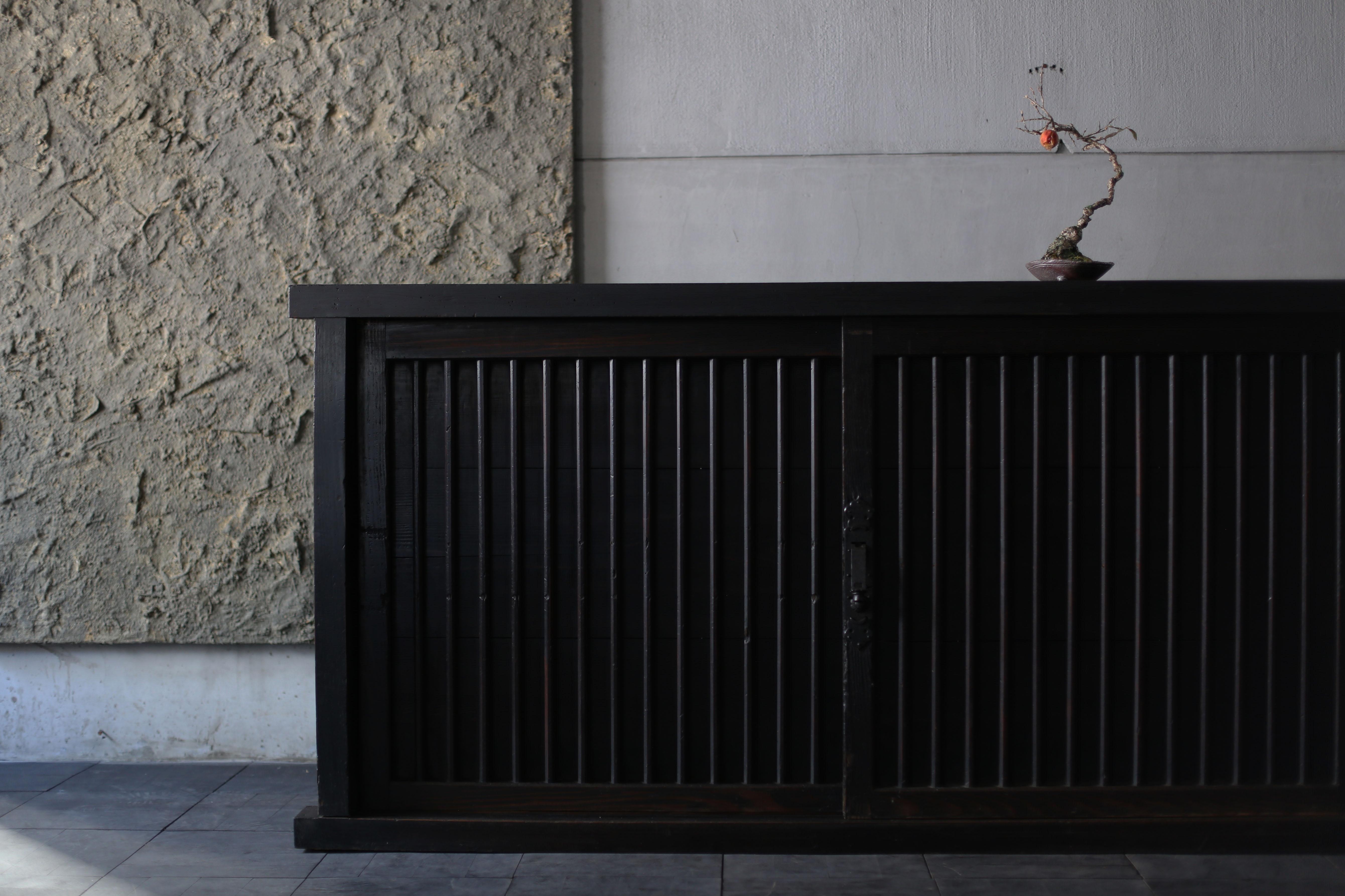 Antiguo Japonés Grande BK Tansu 1860s-1900s / Aparador Wabi Sabi 13