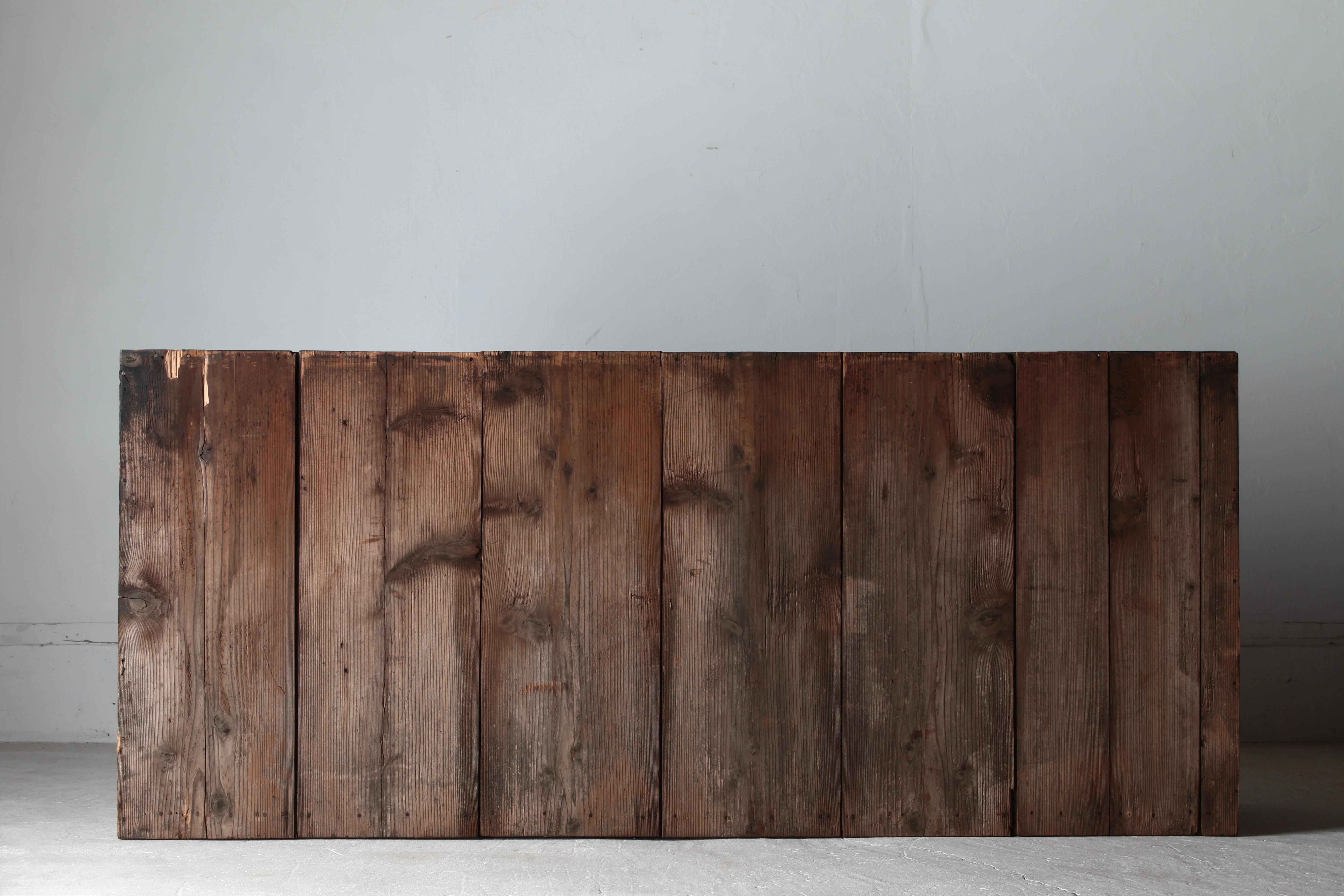 Antico Tansu nero di grandi dimensioni / Credenza / 1868-1912 Wabi-sabi giapponese 5
