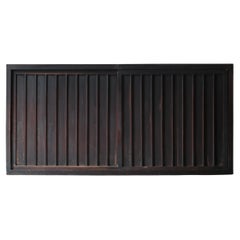 Antiguo Tansu Negro Japonés Grande / Aparador / 1868-1912s / Wabi-Sabi